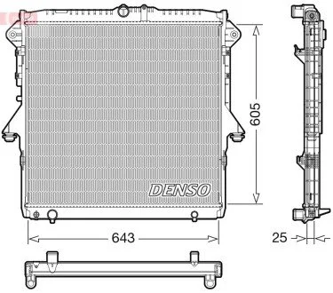 Радіатор DENSO DRM10119