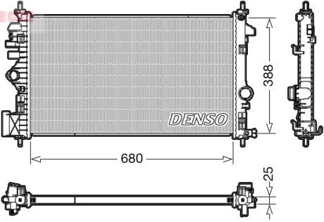 Радіатор DENSO DRM20109