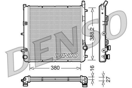 Радіатор DENSO DRM21005