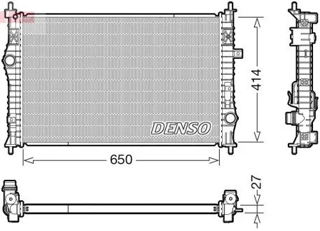 Радіатор основний DENSO DRM21104