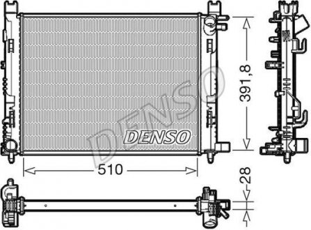 Радіатор DENSO DRM23109