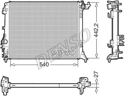 Радіатор DENSO DRM23114