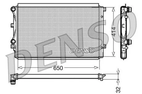 Радиатор DENSO DRM32015