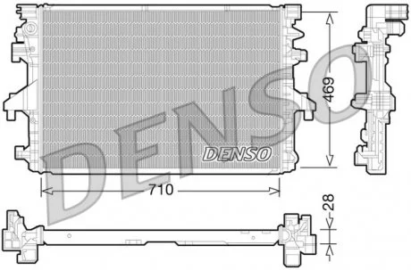 Радіатор DENSO DRM32038