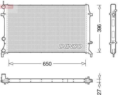 Радіатор DENSO DRM32043