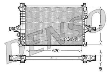 Радіатор DENSO DRM33066