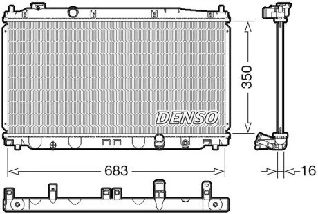 Теплообмінник DENSO DRM40035
