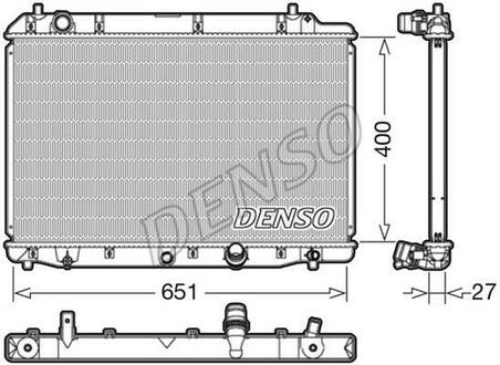 Радиатор DENSO DRM40036 (фото 1)