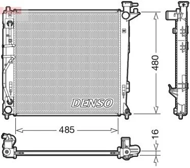 Теплообмінник DENSO DRM41007