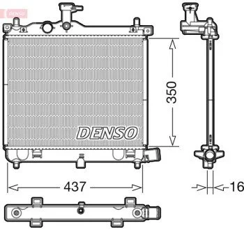 Теплообмінник DENSO DRM41009