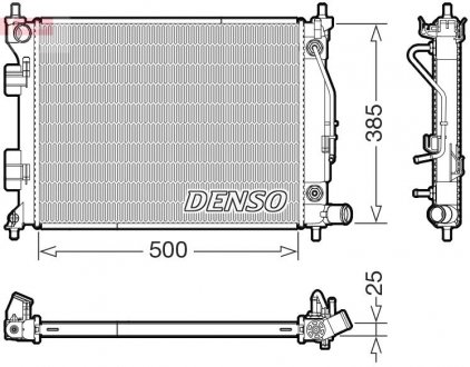 Chodnica HYUNDAI i20 II 14- DENSO DRM41033 (фото 1)