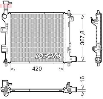 Радіатор основний DENSO DRM43005