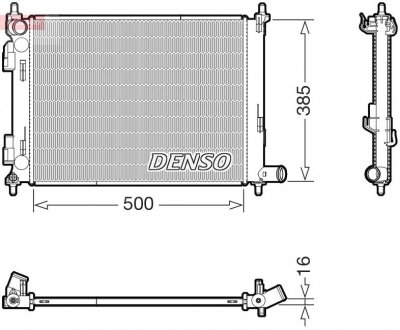 Chodnica KIA RIO IV / STONIC 17- DENSO DRM43013 (фото 1)