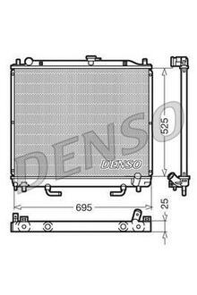 Радиатор охлаждения DENSO DRM45015 (фото 1)