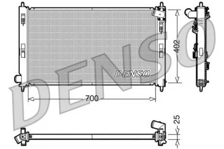 Радіатор DENSO DRM45032