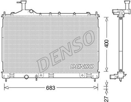 Радиатор DENSO DRM45038