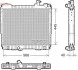 Радіатор двигуна (товщина: 40мм) NISSAN CABSTAR, NT400 CABSTAR ZD30/ZD30DDTi/ZD30HHD-5 09.06- DENSO DRM46074 (фото 1)