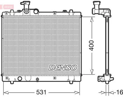 Радіатор DENSO DRM47034
