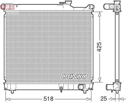 Радиатор DENSO DRM47037
