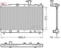 Радіатор двигуна (акпп) SUZUKI SX4 S-CROSS 1.6 08.13- DENSO DRM47041 (фото 1)