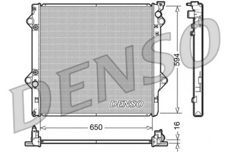 Радіатор DENSO DRM50036
