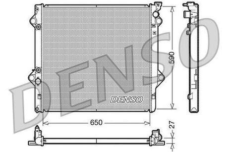 Радиатор DENSO DRM50047 (фото 1)