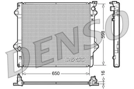 Радіатор DENSO DRM50048