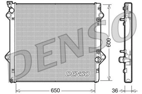 Радіатор DENSO DRM50049 (фото 1)