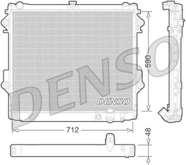 Радіатор DENSO DRM50074