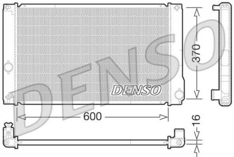 Радиатор DENSO DRM50076 (фото 1)