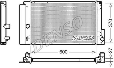 Радиатор DENSO DRM50087