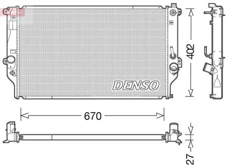 Радіатор DENSO DRM50092