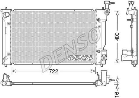 Радиатор DENSO DRM50098