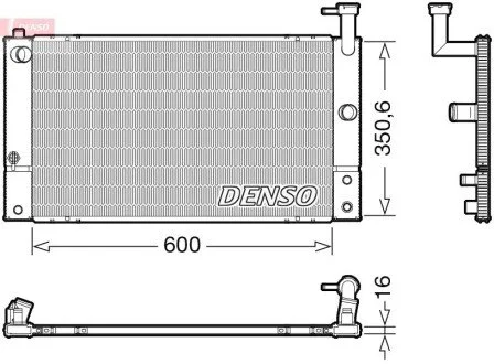 Радіатор DENSO DRM50133
