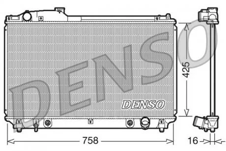 Радиатор DENSO DRM51003