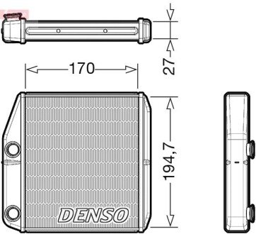 NAGRZEWNICA DENSO DRR09101 (фото 1)