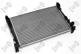 Радіатор охолодження двигуна Fiat Doblo 1.3D/1.4 10- (388x620x16) DEPO 016-017-0067 (фото 1)