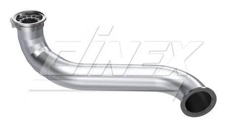 Вихлопна труба (/115мм, довжина:610мм) DAF CF EURO 6 Dinex 2AA010