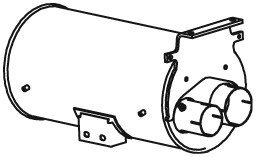 Глушник, випускна система Dinex 47414