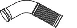 Випускна труба Dinex 68089