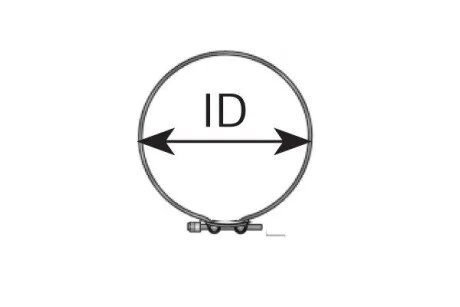 Хомут випускної системи Dinex 99877