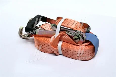 Стяжка вантажу, 5t. 50mm.x12m.(0.5+11.5) прогум. ручка &lt;ДК&gt; Dk-Дорожня Карта DK-3911 (фото 1)