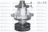 Водяной насос BMW 3-7/X3/X5 (E34/E36/E39/E46/E60) 90- DOLZ B214