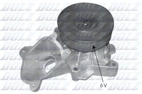 Водяний насос BMW 1 (E81, E87) / 3 (E46) / 3 (E90) DOLZ B224