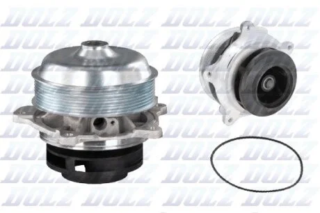 Насос охолоджуючої рідини, з ущільненням DAF CF, XF 106 10.8D/12.9D/6.7D 10.12- DOLZ D326