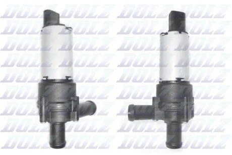 Додатковий водяний насос (режим роботи електричний) AUDI A3, A6 C5, ALLROAD C5, Q7, TT, SEAT ALHAMBRA, IBIZA III, LEON, TOLEDO II, VW BORA, BORA I, CALIFORNIA T4 CAMPER, EOS 1.8-6.0 09.90-03.16 DOLZ EA501A