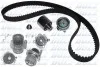 DOLZ VW К-кт ГРМ (помпа+ ремень + 4 ролика натяжения +крепеж) Golf,Passat,Audi 2.0TD KD036