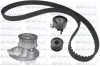 Комплект ГРМ (ремінь + ролик + водяний насос) CHEVROLET EVANDA, REZZO, DAEWOO EVANDA, LACETTI, LEGANZA, NUBIRA, TACUMA / REZZO, OPEL ASTRA F, CALIBRA A, OMEGA B, VECTRA A, VECTRA B 1.8/2.0 08.92- DOLZ KD068 (фото 1)