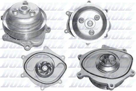Насос охолоджуючої рідини PORSCHE 911 3.8 09.09-05.20 DOLZ P501