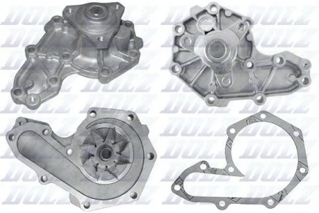 Водяной насос Kangoo/Master/Movano/Clio/Megane 1.7i/1.9D/dTi/2.0i 96- DOLZ R179RS